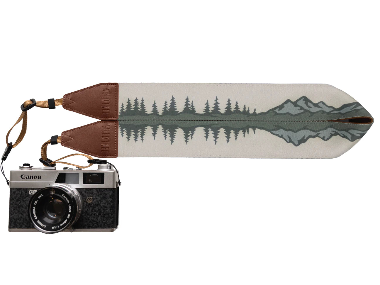 Mountain & Trees Camera Strap