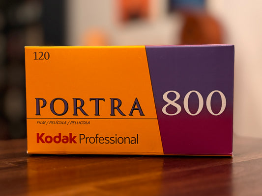 Kodak Professional Portra 800 Film - 120 Format