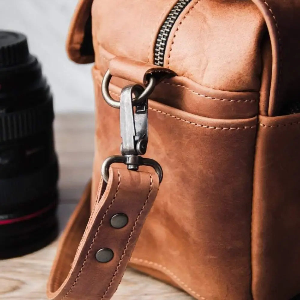 Pikore Leather Camera Bag