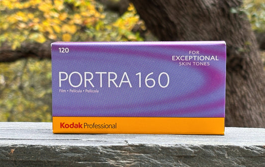 Kodak Professional Portra 160 Film -120 Format (Expires 8/24)